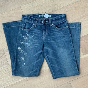 Gap Jeans: Adorable Girls Size 8 Flared Blue Jeans